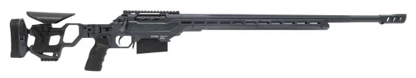 CDX-R7-XS Scharfschützengewehr in Grau, moderne Präzisionswaffe, seitliche Ansicht