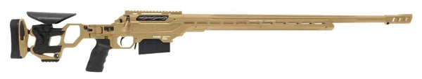 CDX-R7 XS TAN Präzisionsgewehr, langes Gehäuse, einstellbare Schaftkappe, Magazin