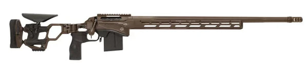 CDX-SS PRO SSV Präzisionsgewehr in Braun, lange Lauf, verstellbare Schulterstütze