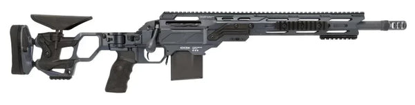Präzisionsgewehr Stonehawk Covert Grau mit verstellbarer Schaftkappe und Handschutz