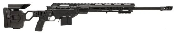 Kraken Gewehr in Schwarz, modernes Sport- und Präzisionsgewehr mit verstellbarem Schaft