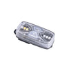 NEXTORCH UT41 wetterfestes Clip-LED-Licht mit Akku und fünf verschiedenfarbigen LEDs