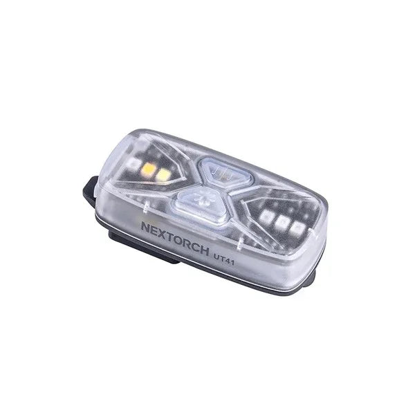 NEXTORCH UT41 wetterfestes Clip-LED-Licht mit Akku und fünf verschiedenfarbigen LEDs