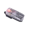 NEXTORCH UT41 wetterfestes Clip-LED-Licht mit 5 Farben und Akku, kompakt, transparent