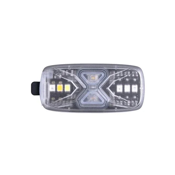 NEXTORCH UT41 wetterfestes Clip-LED-Licht mit 5 Farben und Akku, Vorderansicht