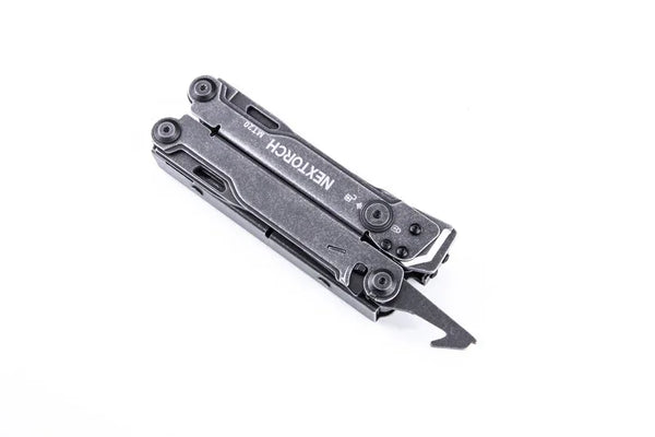 NEXTORCH MT10 Multitool schwarz, kompaktes Multifunktionswerkzeug aus Edelstahl