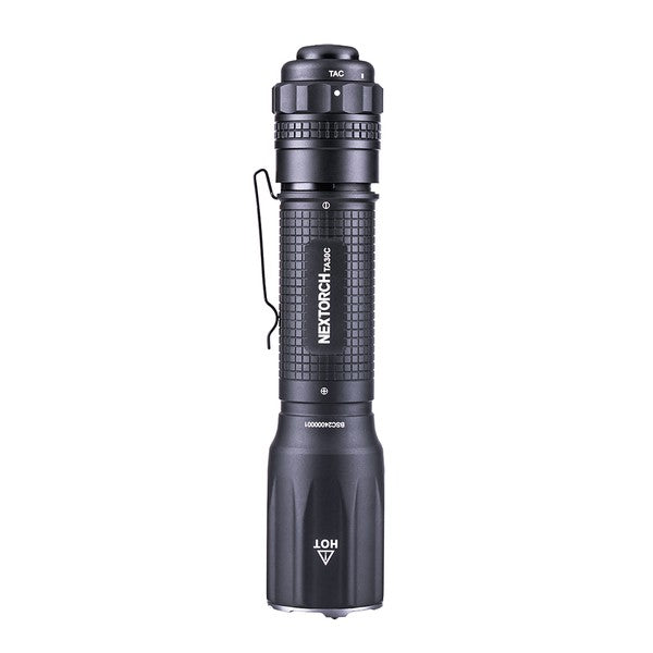NEXTORCH-TA30-Tactical-LED-Taschenlampe--1300-Lumen--Kopf-mit-Nano--Keramik-Glasbrecher--Stroboskopfunktion-TA30S--2019--NEW-399-1723-Taschenlampe---Led-Taschenlampe---Back
