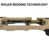 Detailansicht Chassis mit Roller Bedding Technology, taktisches Zubehör, Produktbeschreibung
