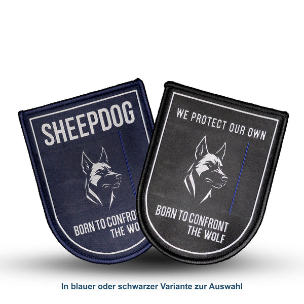 Sheepdog BORN TO CONFRONT THE WOLF – Tactical Patch