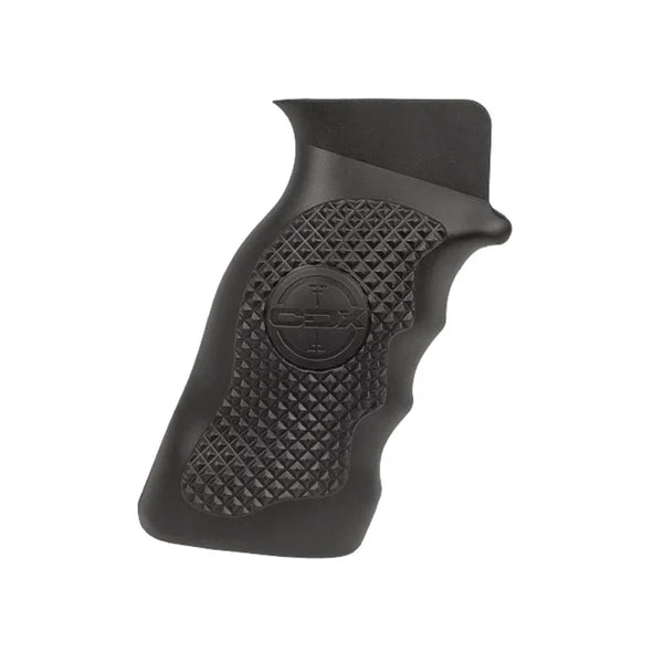 CDX Pistolengriff, ergonomisch geformter schwarzer Griff mit rutschfester Struktur