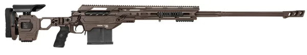 Präzisionsgewehr SHDW-SSV in braun, modernes Design, Lochschaft, Sportschützen Ausführung