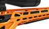 XLITE-2 Gewehrsystem aus orange eloxiertem Aluminium mit schwarzem Lauf und moderner Optik
