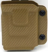 Carbon Earth Holster aus robustem Kydex, braune Struktur, taktische Ausrüstung für Jäger