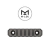 CDX M-LOK 3.5 Zoll Bipod-Schiene, Aluminium, schwarz, mit Montageschrauben