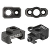 Cadex Sling Mounts aus schwarzem Metall, verschiedene Montagetypen für Waffen, kompakt und robust