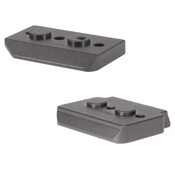 CDX Tripod Adapter, schwarz, zwei Metalladapter für Optik-Zubehör, flaches Design