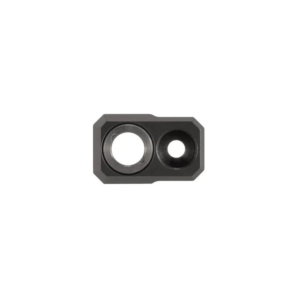 Flush Cup Adapter aus Metall mit zwei Befestigungslöchern für Sportschützen Zubehör