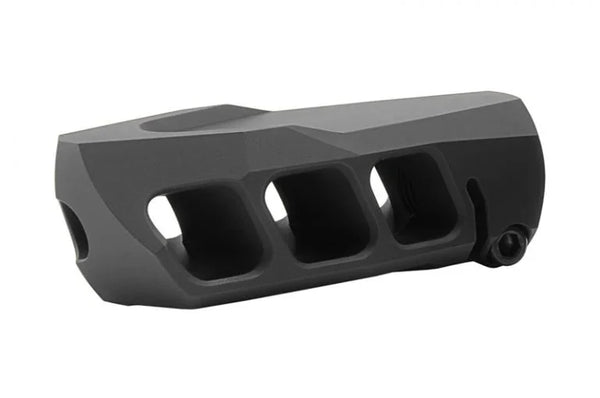 MX1 Kraken hochwertige Mündungsbremse schwarz, robustes Design für Sport- und Jagdwaffen