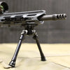 Präzisionsgewehr MX2 mit Zweibein und Mündungsbremse, Detailansicht Vorderteil