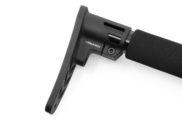 Armanov SPORTSTER Ultralight Rifle Stock – Ultraleichter AR15 / AR9 Präzisionsschaft aus Aluminium