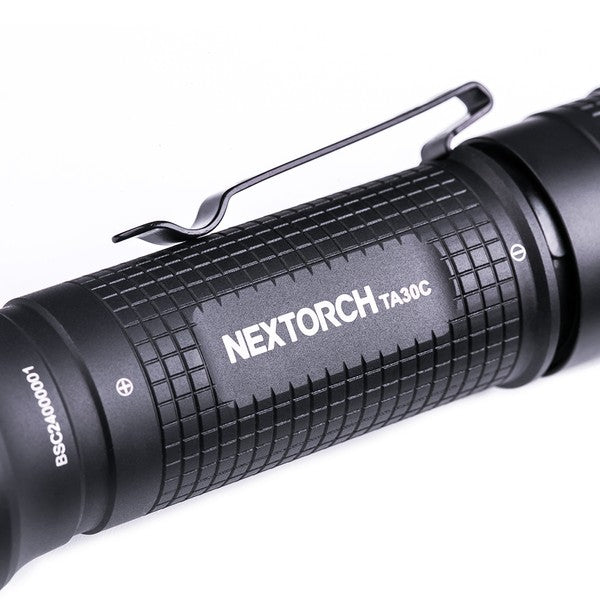 NEXTORCH-TA30-Tactical-LED-Taschenlampe--1300-Lumen--Kopf-mit-Nano--Keramik-Glasbrecher--Stroboskopfunktion-TA30S--2019--NEW-399-1723-Taschenlampe---Led-Taschenlampe---Back