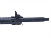 SLF Typhoon F12 Classic Black IPSC, Vorderansicht Lauf mit Visierung, Sportschießen