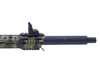 SLF Typhoon F12 Classic Bronce Selbstladeflinte mit Tarnmuster, Vorderschaft und Laufansicht