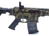 SLF Typhoon F12 Classic Bronce Selbstladeflinte mit Tarn-Design und Magazin, Nahaufnahme