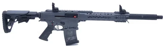 SLF Typhoon F12 Classic Grey IPSC Selbstladeflinte, graues Gehäuse, sportliches Design