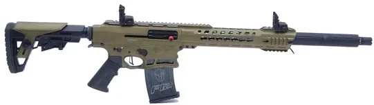 Typhoon F12 Classic Bronze Selbstladeflinte, sportliches Design, taktischer Griff, Magazin