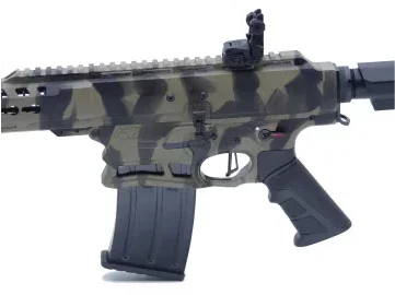 Typhoon F12 Classic FDE IPSC schwarz-grün, Halbautomat, Camo-Design, Sportschießen