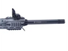 Typhoon F12 Classic Satin DCI IPSC Wettkampfflinte, Vorderschaft und Lauf in Nahaufnahme