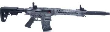 Halbautomatisches Sportgewehr Typhoon F12 Classic Satin mit Magazin und verstellbarer Schulterstütze