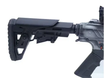 Typhoon F12 Classic Schaftdetail, verstellbarer Gewehrschaft, Schwarz, Sportschützen-Zubehör
