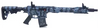 Typhoon F12 Maxi Titan IPSC, halbautomatische Schrotflinte im modernen Tarnlook, seitliche Rails