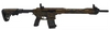 Typhoon F12 Sport Hexacote IPSC Selbstladeflinte mit Tarnmuster und Zubehör